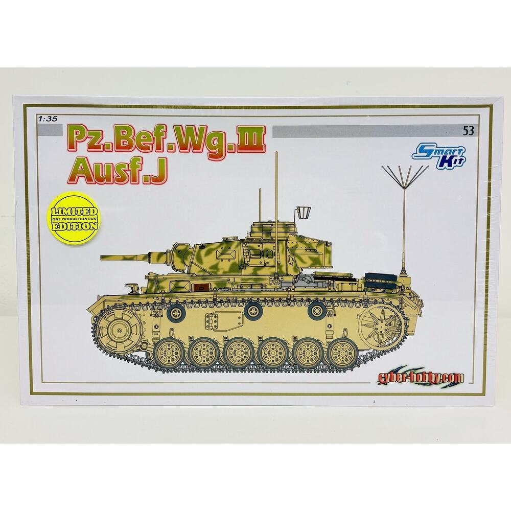 Dragon Cyber Hobby Pz.Bef.Wg.III Ausf.J 1:35 Plastic Model Kit 6544 Sealed